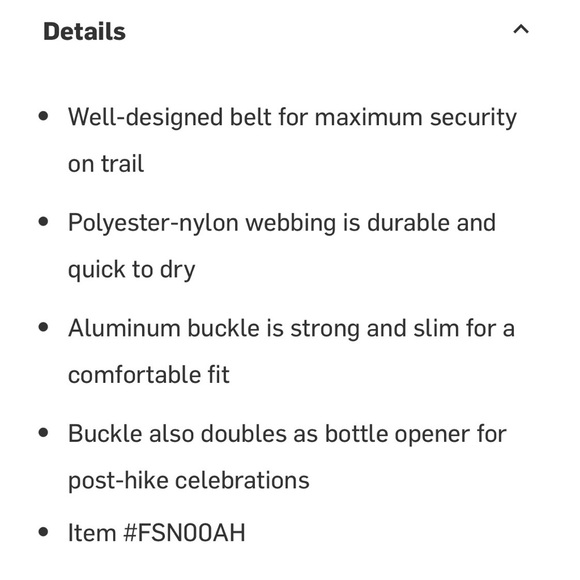 FILSON Togiak Adjustable Belt Brown - Picture 8 of 8